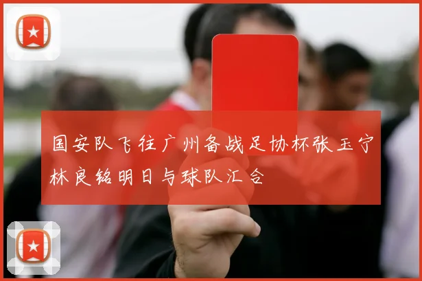 国安队飞往广州备战足协杯张玉宁林良铭明日与球队汇合